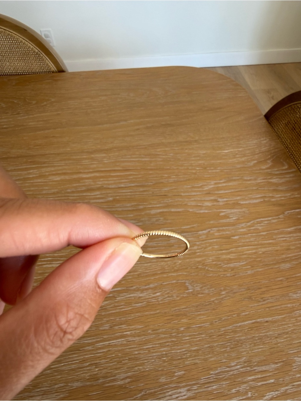 Mejuri 14K Gold Twist Ring - Picture 4 of 8